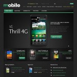 Webáruház készítés  Mobil Store Electronics Web 