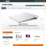 Webáruház készítés  White Computer Store Magento téma 