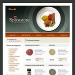  Spice Shop Webáruház készítés