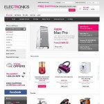 Webáruház készítés  Eectronics Store 