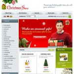 Webáruház készítés  karácsonyi ünnep 