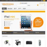 Webáruház készítés  Electronics Store 