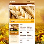 Webáruház készítés  Narancs -fehér Mezõgazdaság honlap sablon 