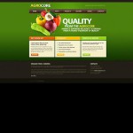 Webáruház készítés  Green u0026 Black Zöldség honlap sablon 