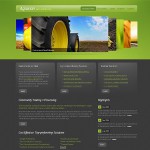  Fekete- Zöld Mezõgazdaság honlap sablon Webáruház készítés