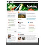 Webáruház készítés  White Kertészet honlap sablon 