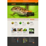 webáruház készítés  Fekete és zöld Egzotikus kisállatok honlap sablon 