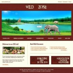  White u0026 Brown Wild Life honlap sablon webáruház készítés