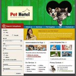 webáruház készítés  Fehér és zöld Pet ülõ honlap sablon 