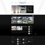  Black u0026 White Architecture honlap sablon Webáruház készítés