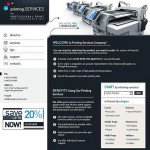 Black u0026 White Print Shop honlap sablon webáruház készítés