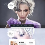 Webáruház készítés  Szürke -fehér Szépségszalon honlap sablon 
