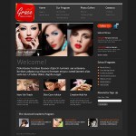 Webáruház készítés  Black Beauty Salon honlap sablon 