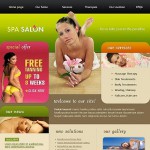  Zöld Szépségszalon honlap sablon Webáruház készítés