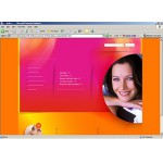 Webáruház készítés  Narancs és vörös Szépségszalon honlap sablon 