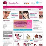 Webáruház készítés  White Kozmetikai Store honlap sablon 