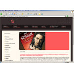 Webáruház készítés  Fehér és fekete Publishing Company honlap sablon 