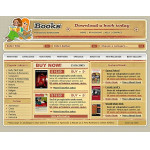 Webáruház készítés  Brown Book Store honlap sablon 