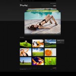  Fekete fotós Portfolio Magento téma webáruház készítés