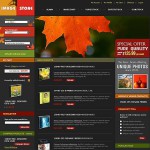  Fekete Art Store Magento téma webáruház készítés