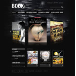 Webáruház készítés  Black Book Store Magento téma 