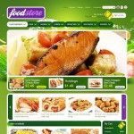  Food Store Webáruház készítés