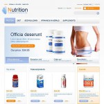 Honlap és webáruház készítés  Táplálkozás Store Medical Web 