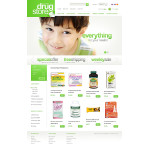 Honlap és webáruház készítés  Drug Store Medical Web 