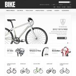 webáruház készítés  Kerékpárok és alkatrészek 