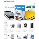  Electronics Store Electronics Web Webáruház készítés