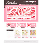 Webáruház készítés  édességbolt 