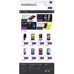 Webáruház készítés  Érzékeny Mobile Store 
