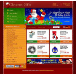 Webáruház készítés  karácsonyi ünnep 