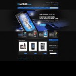  Fekete Mobile Store Magento téma Webáruház készítés