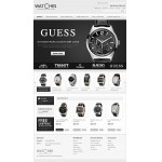 Webáruház készítés  Fehér és fekete órák Magento téma 