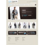 Webáruház készítés  Szürke Fashion Store Magento téma 