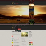  Szürke és fekete Mezőgazdaság honlap sablon Webáruház készítés