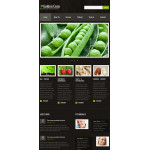 Webáruház készítés  Fekete- Zöld Mezõgazdaság honlap sablon 