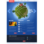 Webáruház készítés  Kék Mezõgazdaság honlap sablon 