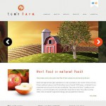 Webáruház készítés  White Farm honlap sablon 