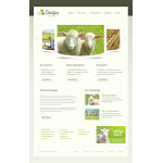 Webáruház készítés  Fehér Bárány Farm honlap sablon 