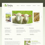  Fehér Bárány Farm honlap sablon Webáruház készítés