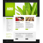 Webáruház készítés  Fehér és Zöld Mezõgazdaság honlap sablon 