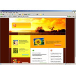 Webáruház készítés  Fehér és sárga Mezõgazdaság honlap sablon 