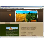 Webáruház készítés  Fekete és zöld növényi honlap sablon 
