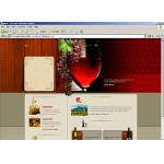Webáruház készítés  Grey u0026 Brown Winery honlap sablon 