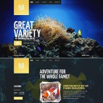  Fekete hal honlap sablon webáruház készítés