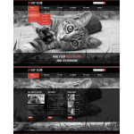 webáruház készítés  Black u0026 Grey Cat honlap sablon 