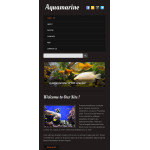 webáruház készítés  Black u0026 Brown Fish honlap sablon 