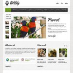  Fehér Animal Shelter honlap sablon webáruház készítés